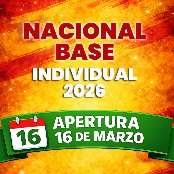 Nacional Base Individual 2026 (16 marzo)